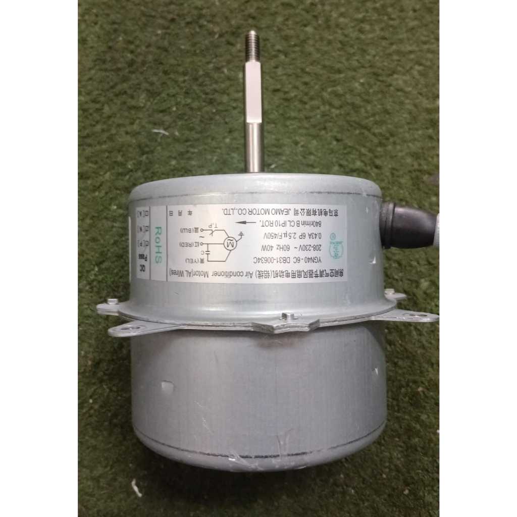 Motor Ventilador da Condensadora Samsung YGN40-6C DB31-00634C AR18JSSPSGMXAZ NOVO ORIGINAL