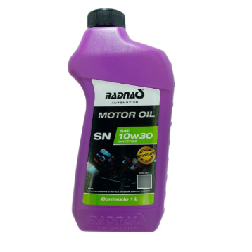 Óleo Motor Radnaq Sae 10w30 Api Sn Sintético 1 Litro em Oferta na Shopee