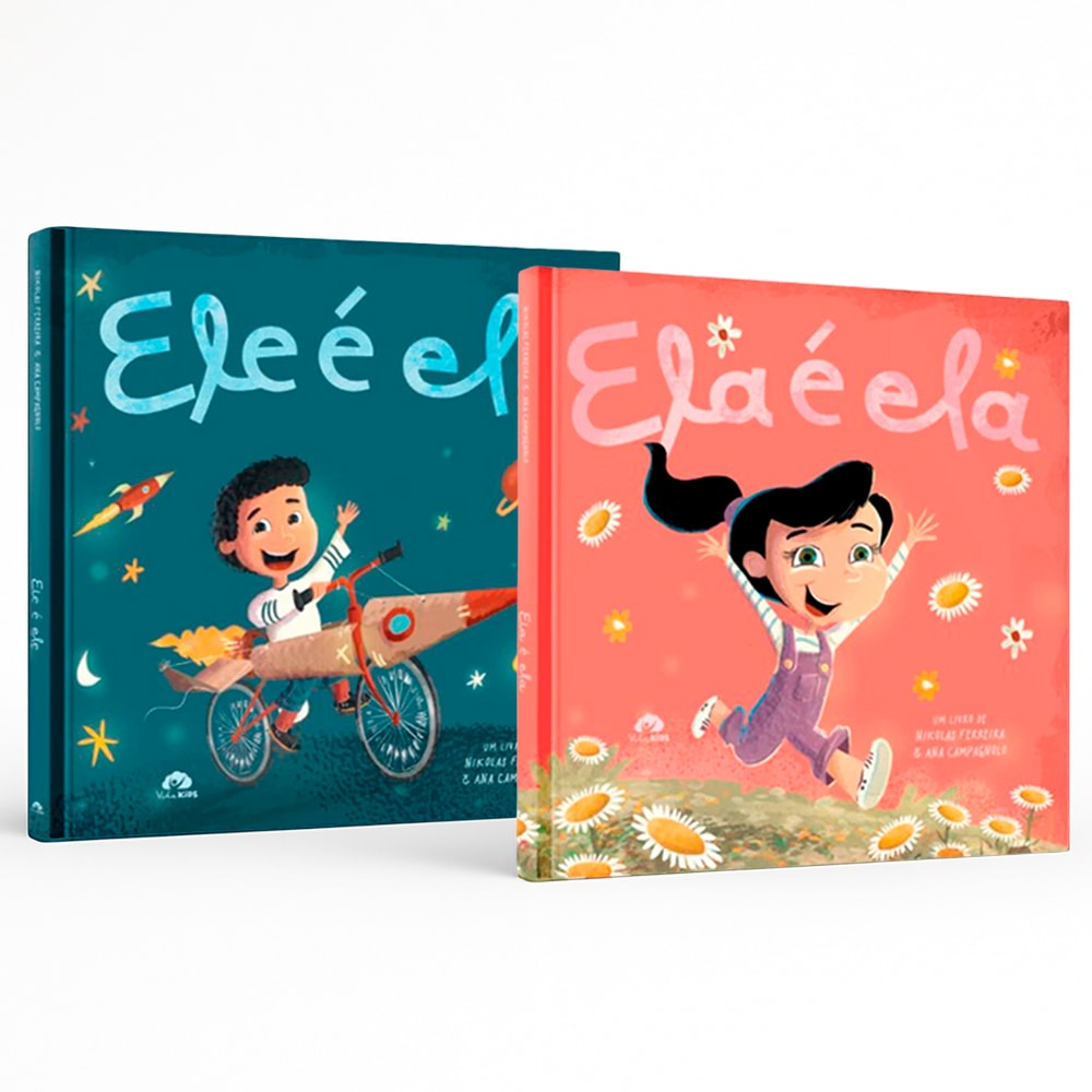 Kit Ele é Ele, Ela é Ela | Nikolas Ferreira de Oliveira e Ana Campagnolo