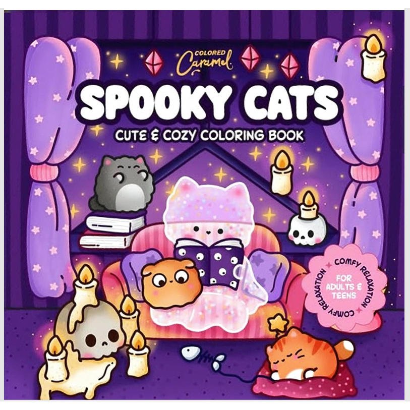 Livro Spooky Cats | Brochura