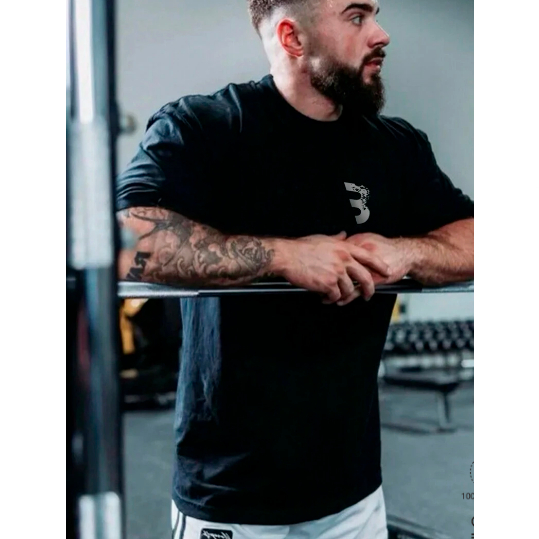 Camiseta Oversized Premium Estampa Caveirão Blusão 100% Algodão 30.1 Maromba Academia Treino Fitness