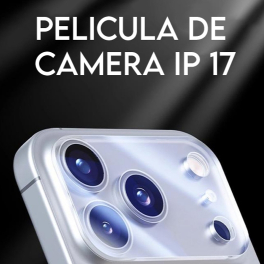 Pelicula de Camera 9D Para iP 17 17 AIR 17 PRO 17 PRO MAX Ótima Qualidade em Oferta na Shopee