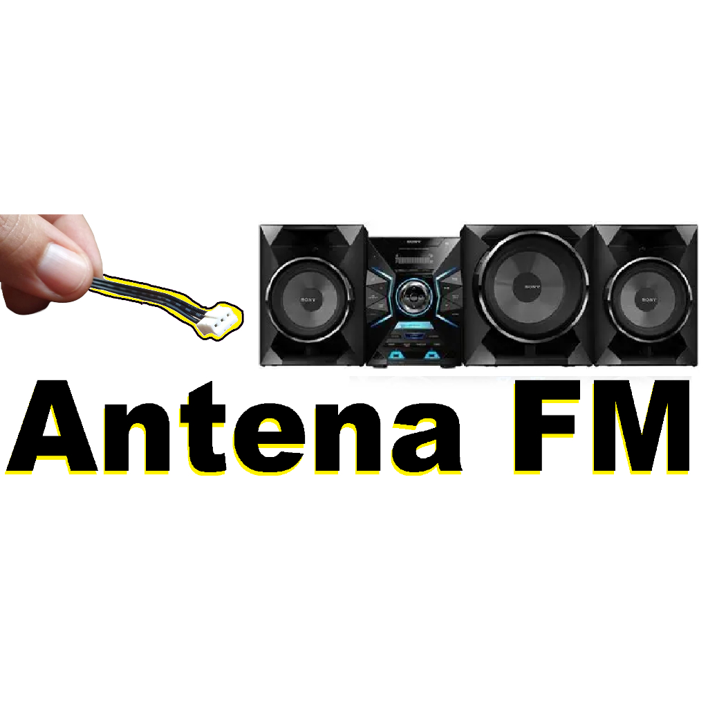 Antena Am & Fm Para Mini System Sony Mhc Gpx55 (artesanal) (Usado)