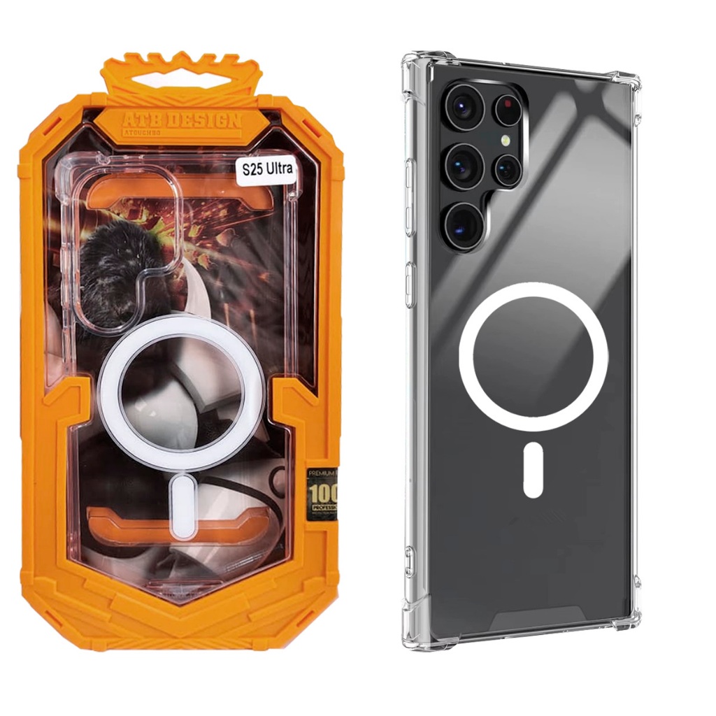 Capa Para Galaxy S25 Ultra MagsafeSafe Anti Queda Atb