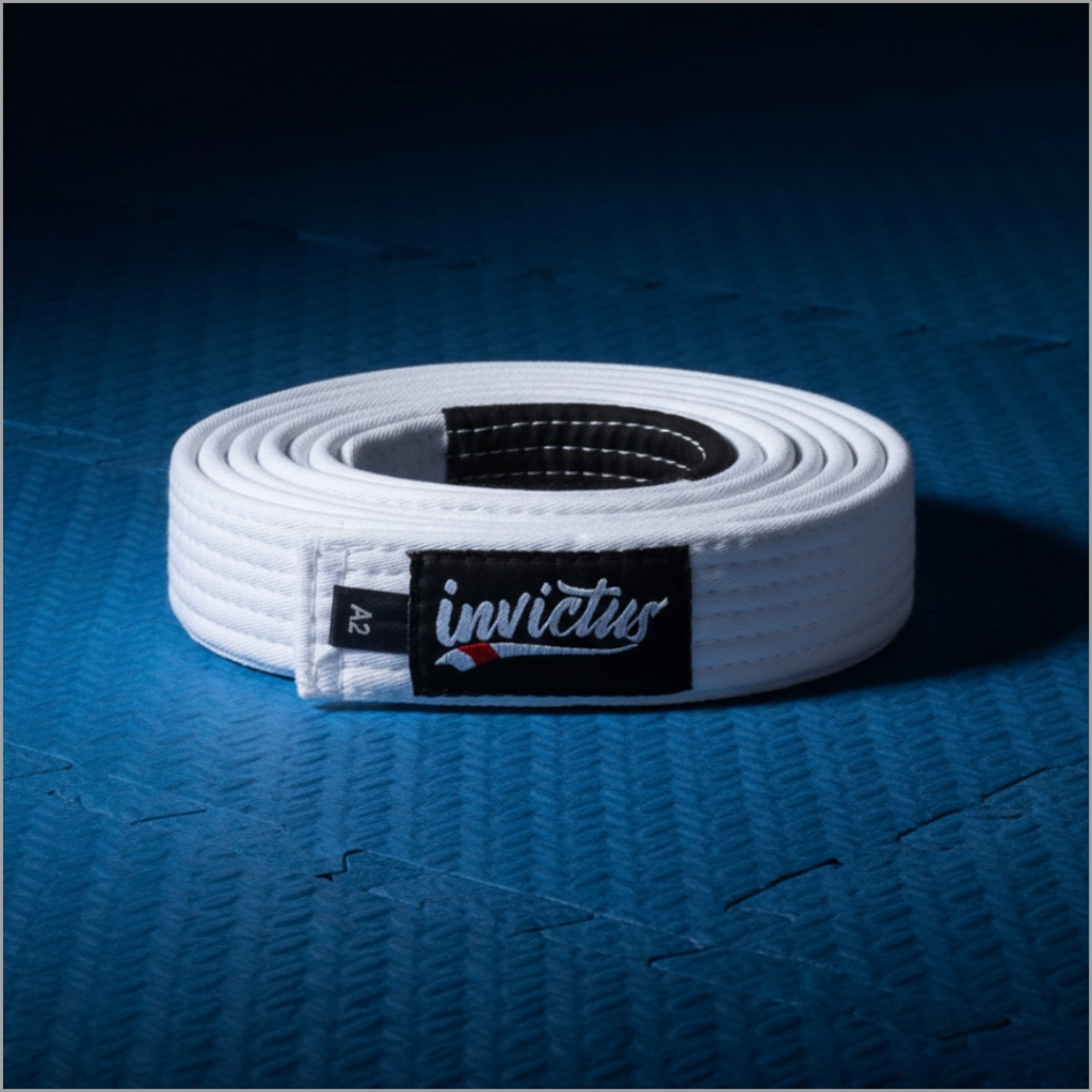 Faixa branca PERFEITA para  jiu jitsu | ENVIO IMEDIATO - Invictus