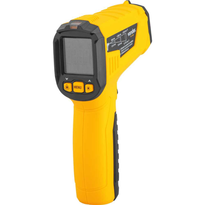 Termômetro Infravermelho Vonder TIV 550 Mira Laser Mede -50°C a 550°C Diagnóstico Rápido