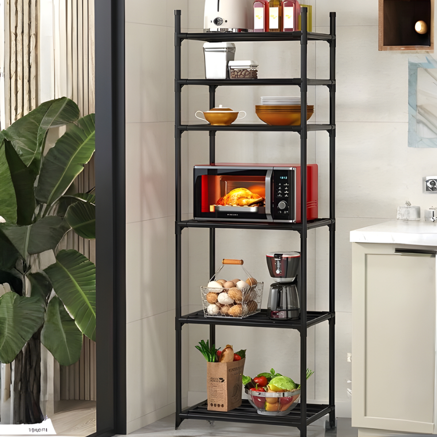 Estante de Utilidades para Utensílios de Cozinha 5 e 6 Andares