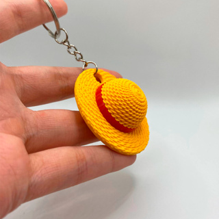 Chaveiro Chapéu Luffy - One Piece em Oferta na Shopee