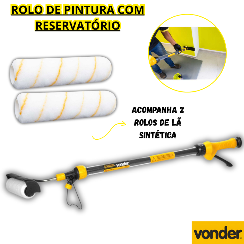 O que é Rolo Tinta com Reservatório? Guia e Onde Comprar | BuscaProdutos