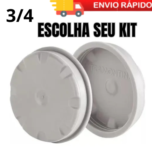 Tampao Para Condulete Caixa Multipla 3/4 Tampao para condulete tramontina 20 Á 100 UNIDADES. em Oferta na Shopee