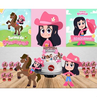 Kit Festa Turma da Boiadeirinha (Ana Castela) em Oferta na Shopee