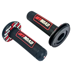 Par De Manopla Off Road Xre 190 2016 Em Diante Vermelho / Preto
