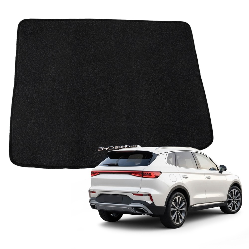 Tapete Porta Malas para BYD Song Pro 2024 a 2026 Molde do Carro Forração em Carpete Automotivo