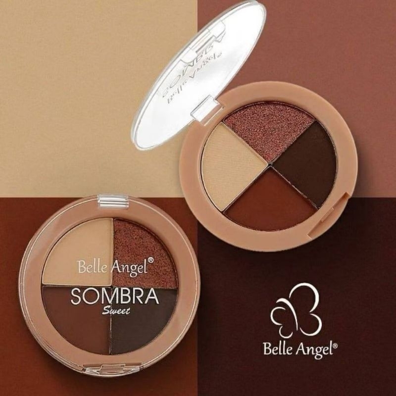 Paleta de Sombras Sweet 4 Cores  Belle Angel B091 em Oferta na Shopee