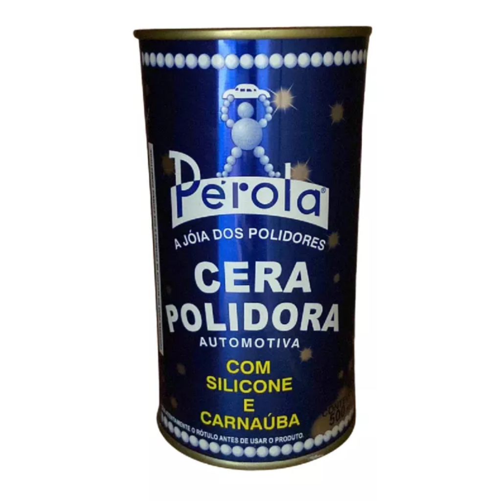 Cera Líquida Polidora Automotiva Pérola c/ Silicone e Carnaúba 500ml
