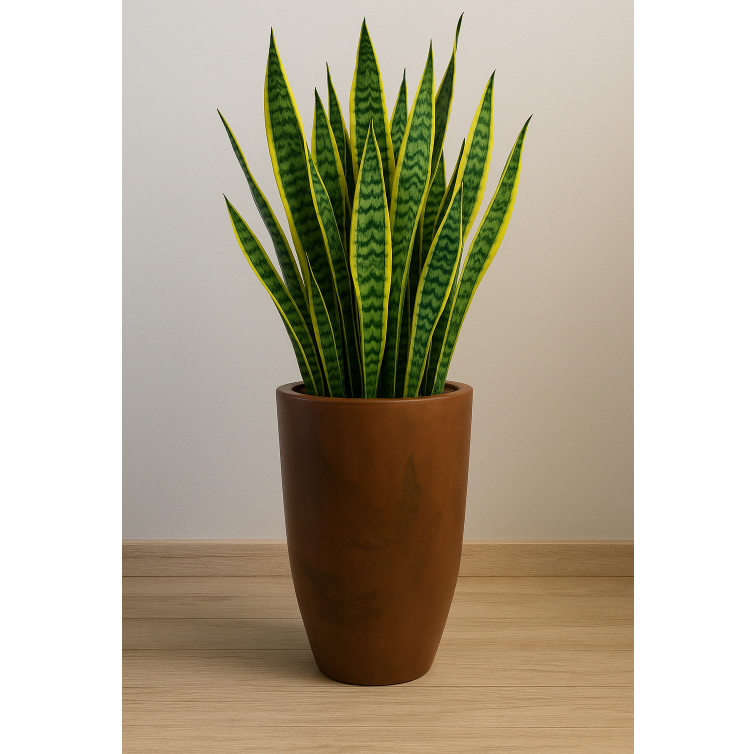 Vaso de planta decorativo reciclavel Coluna Ibiza slim  R. 143
