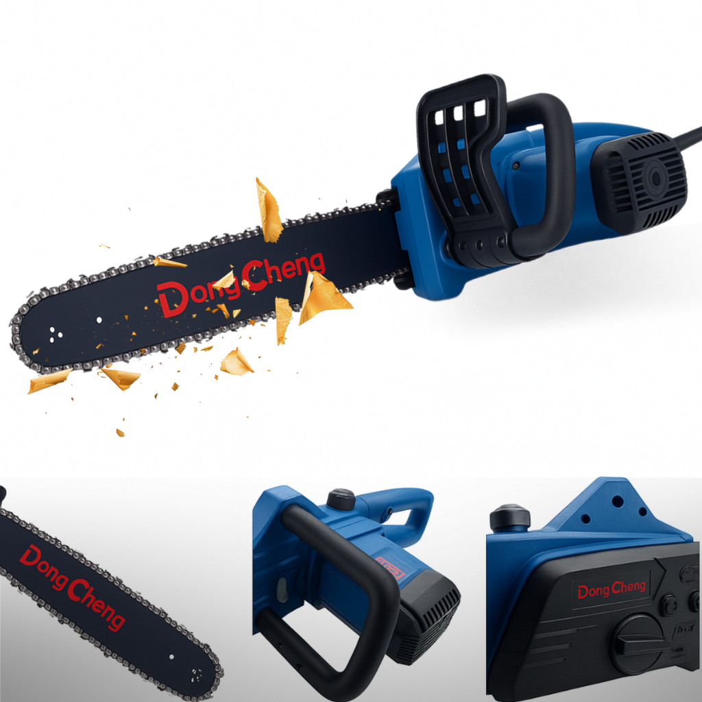 Motoserra Elétrica Profissional 1900W Sabre 40cm 220v Potente Azul Madeira