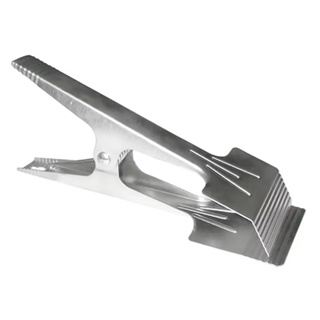 Prendedor Inox Grampo De Enfesto Tecido Grande P/ Corte em Oferta na Shopee