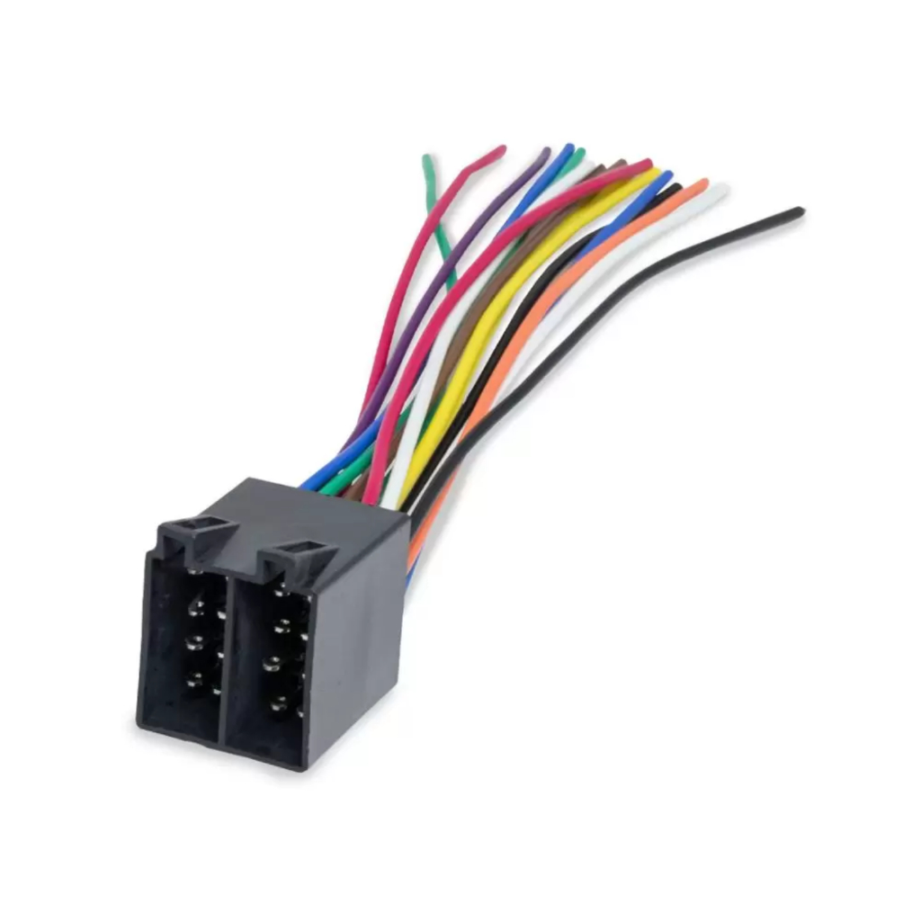 Chicote Universal De Som Com 16 Vias Macho Som Automotivo