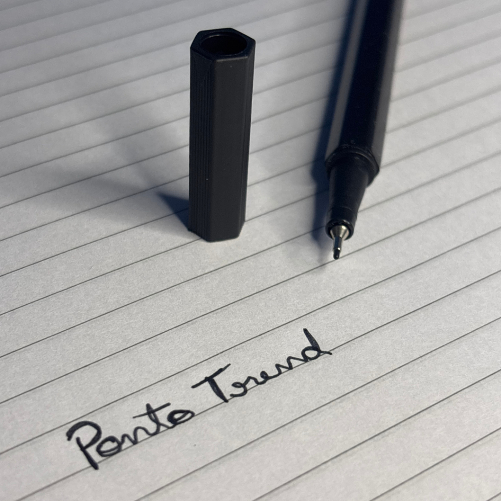 Caneta Preta Fineliner Marker – Ponta 0.4mm | Kit com 1, 6 ou 12 Unidades | Traço Fino e Tinta Intensa
