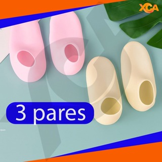 Meias de Silicone para Calcanhar Hidratante Gel Anti-Rachaduras Removedor de Pele Morta em Oferta na Shopee
