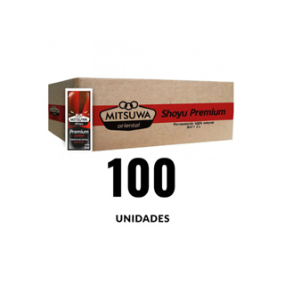 25 50 ou 100 Sache Shoyu Premium Mitsuwa Sachê 8ml em Oferta na Shopee