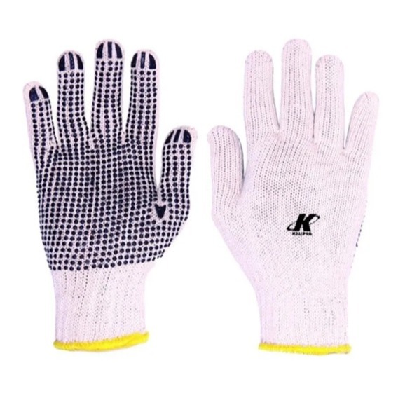 Luva Tricotada em Algodão c/ Pigmento Tatex Kalipso