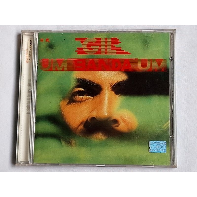 cd gilberto gil um banda um 1982 arquivo warner com 6 bônus SEMINOVO