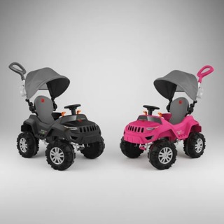 Superjipe Reclinável Com Capota Passeio & Pedal - Bandeirante em Oferta na Shopee