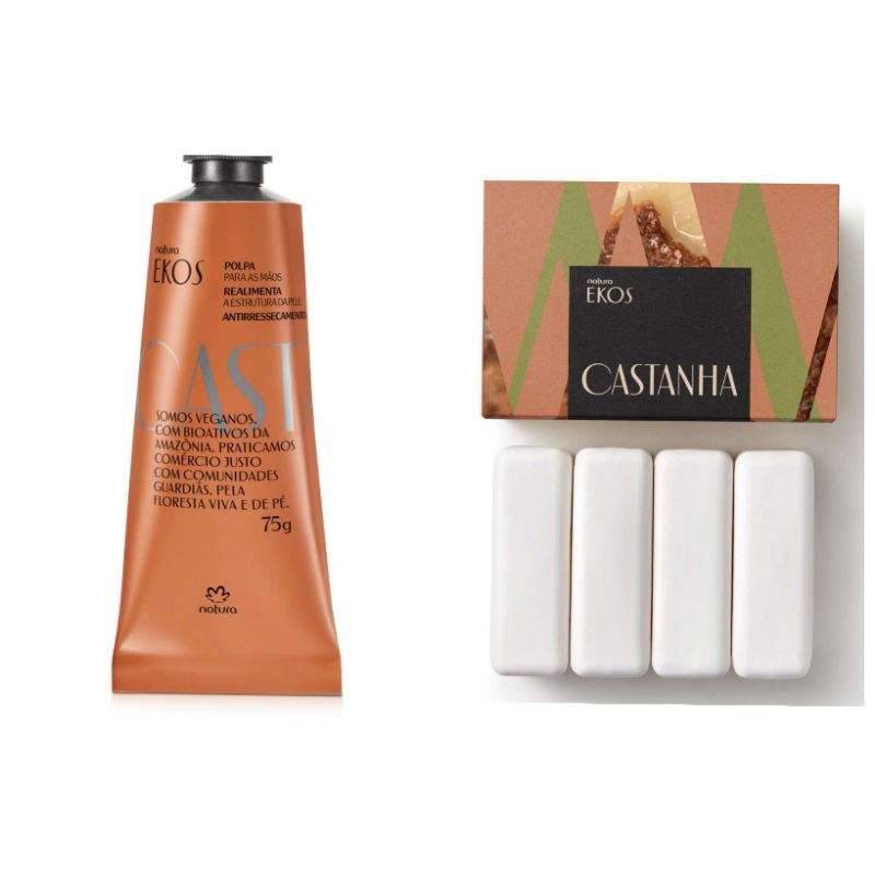 Combo Natura ekos Castanha ( 2 itens)