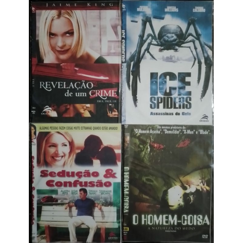 Kit DVDs Filmes e Desenhos Aleatórios (Autorado)