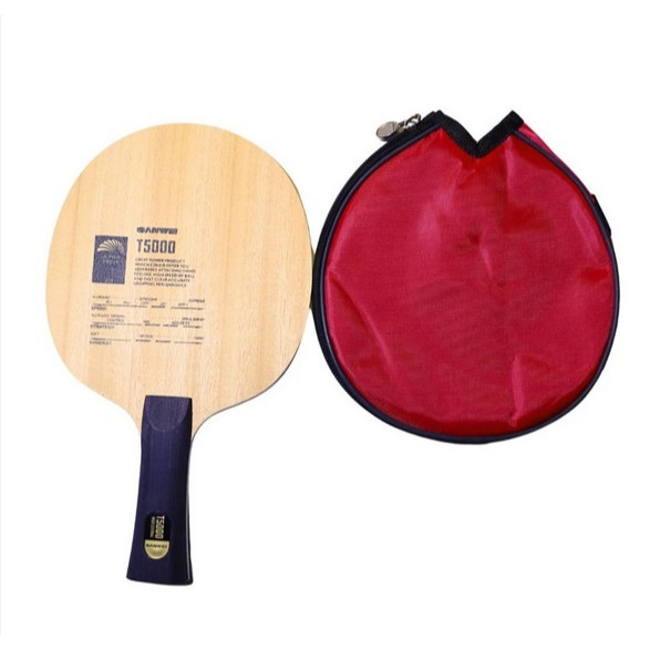 Item com preço promocional! Raquete de Tênis de Mesa Sanwei T5000 Clássica Com Capinha Sanwei