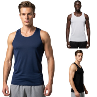 Regata Masculina Academia Dry Fit Malha Furadinha Tecnológica em Oferta na Shopee