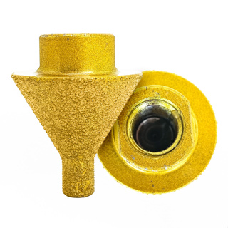 Broca Cônica Chanfro Diamantada 48mm M14 – Titanium Platina em Oferta na Shopee