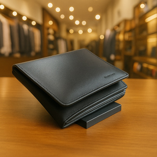 Carteira Masculina Couro 100% legitimo Premium Porta Cartões em L em Oferta na Shopee