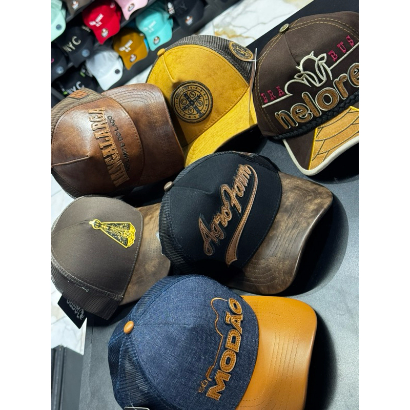 bone chapeu agro cautry texas trucker original lanaçamento simprão farm authentic