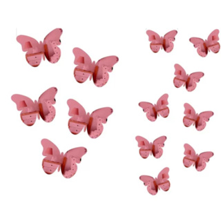 Kit 20 Borboletas Acrílicas Espelhadas – Decoração de Quarto Sala e Festa em Oferta na Shopee