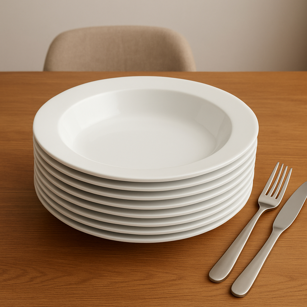 KIT  PRATO FUNDO RESISTENTE CALOR JANTAR ALMOÇO COZINHA em Oferta na Shopee