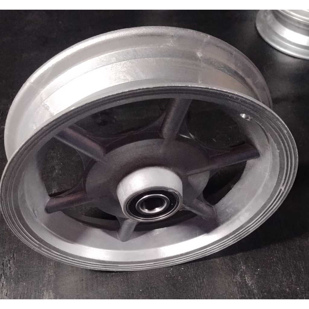 Roda De Alumínio Aro 10 -6 Raios Usa Rolamento 6205 25mm