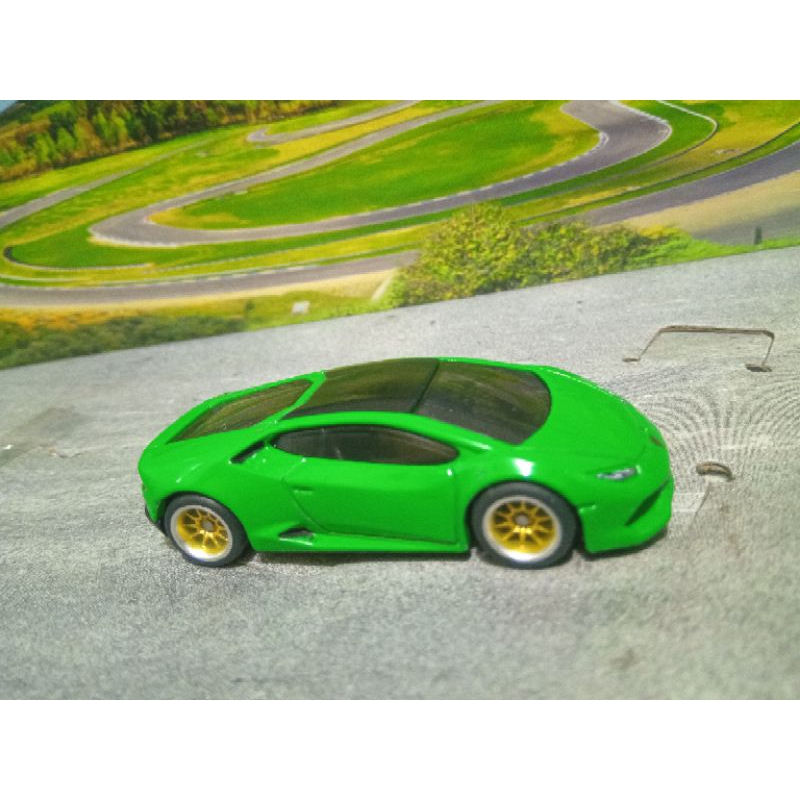 hot wheels Lamborghini huracan Lp610-4 loose (rodas com pneus de borracha)