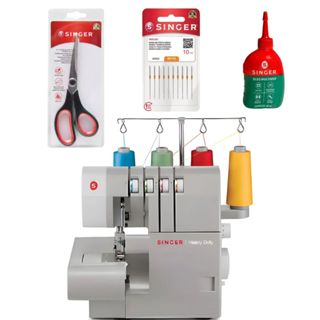 Overloque Singer 14HD854 – Costura Reta e Acabamento de Alta Performance + BRINDE em Oferta na Shopee
