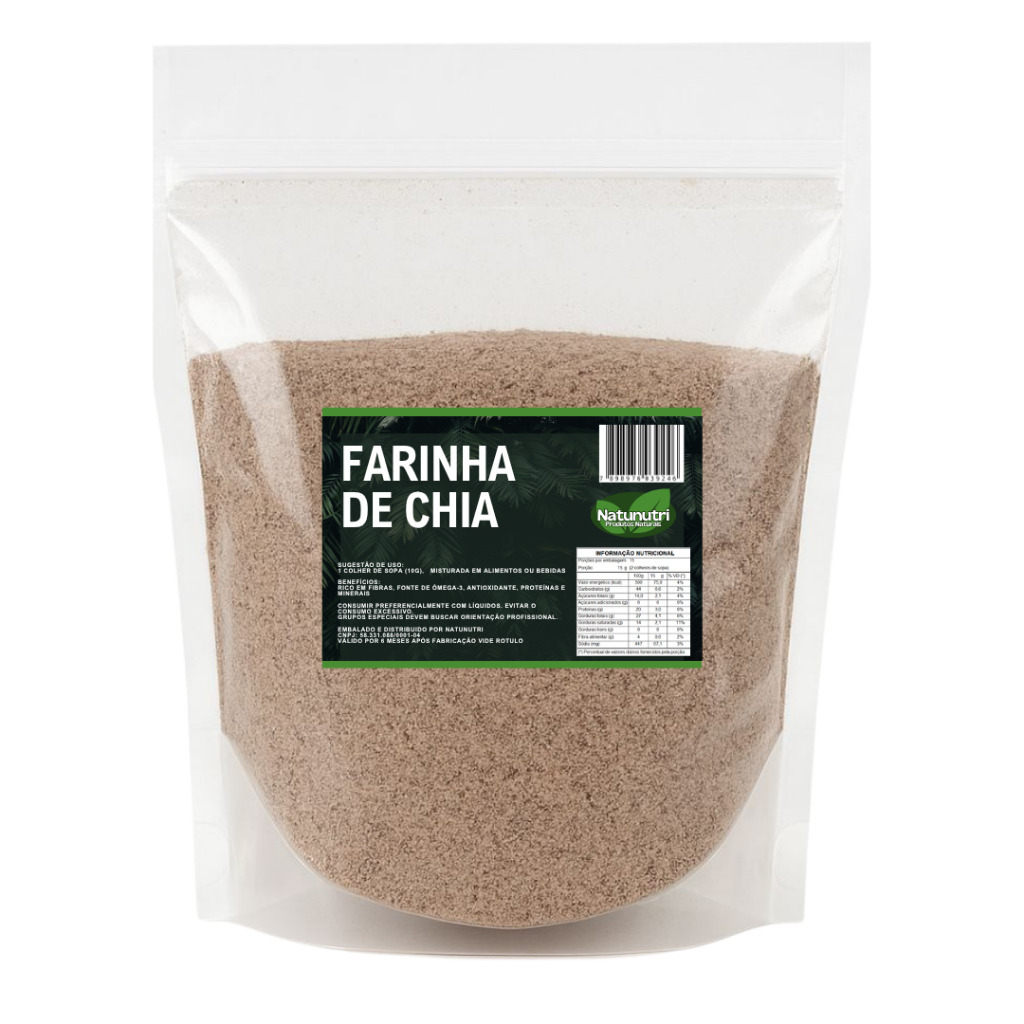 Farinha de Chia 1 kg - Natunutri