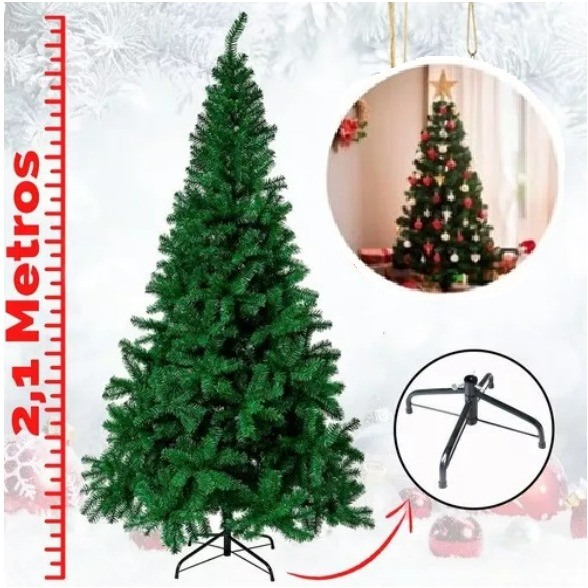 Arvore de Natal 2,10 m - 450 galhos -  CDG: 270