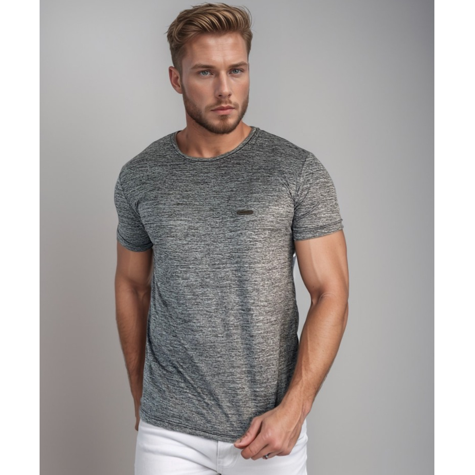 Camisa Dry Fit Malha Fria p/ Academia Treino Corrida Esportiva Respirável Confortável Secagem Rápida