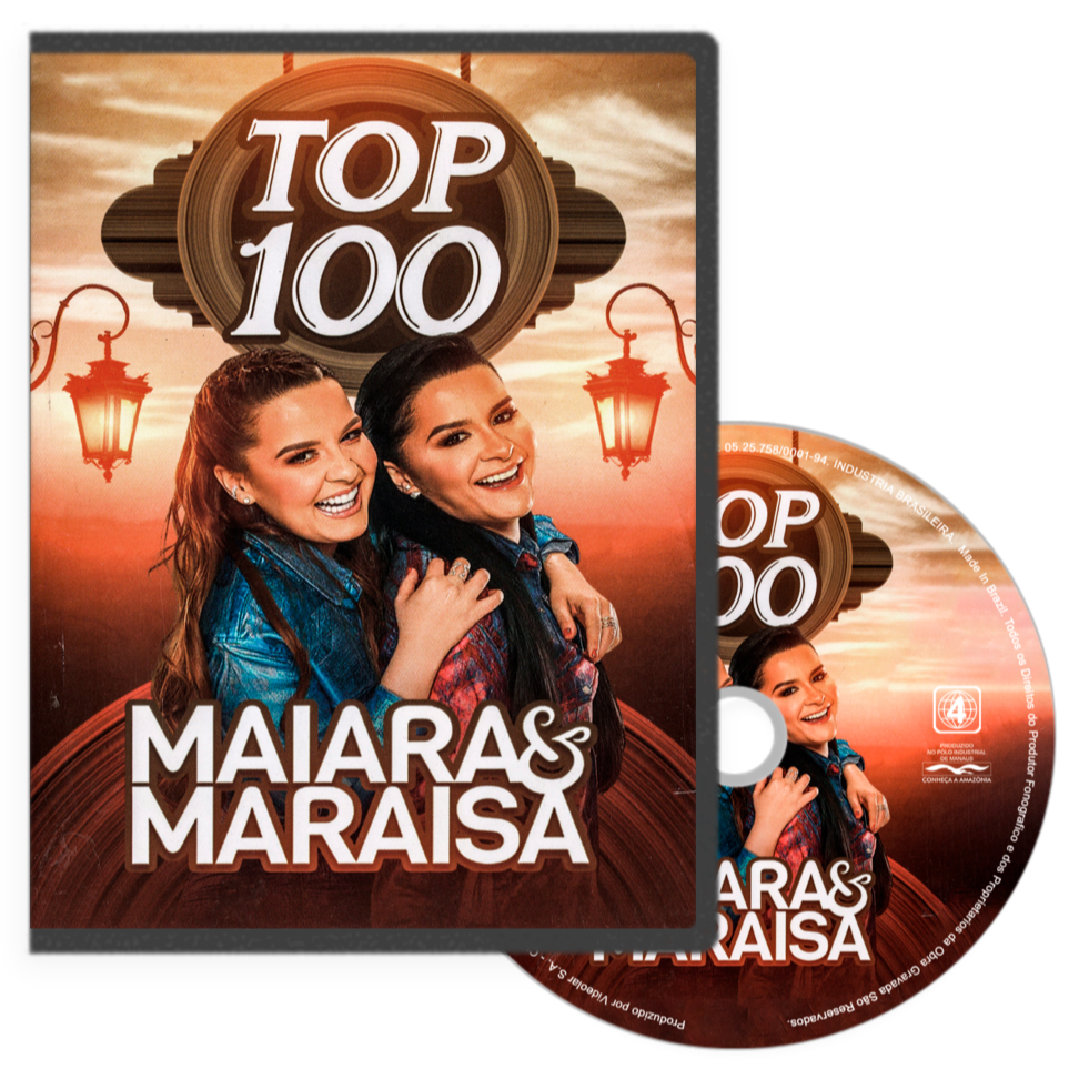 DVD - Maiara & Maraisa: Top 100 Maiara & Maraisa