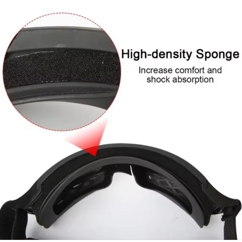 Oculos Tatico Airsoft Paintball proteção Uv anti-impacto — imagem 2 de 2