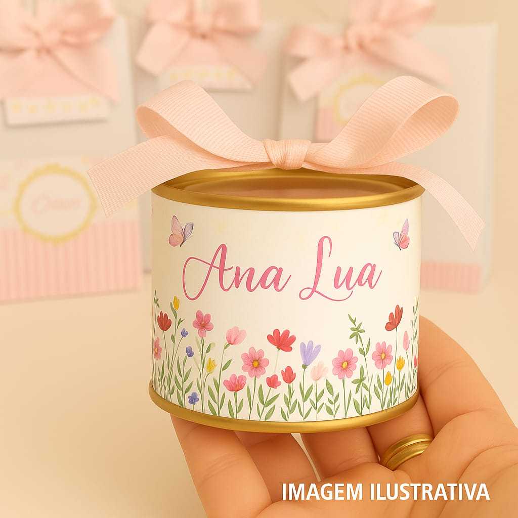 Rotulo adesivo para Tubo Lata Personalizado 5 x6cm - MATERNIDADE, LEMBRANCINHAS, ANIVERSARIO, BATIZADO