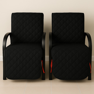 Kit Capa De Poltrona Sem Braço 2 Peças Com Elastico Protetor de Cadeias - Oferta em Oferta na Shopee
