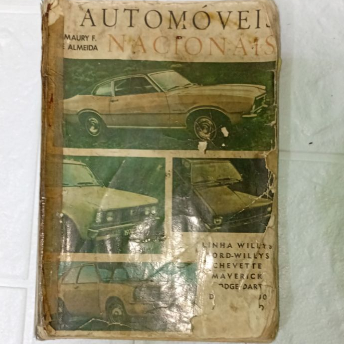 livro auto mecânico automóveis nacionais antigos: /Auto / EL/Lv  - G1