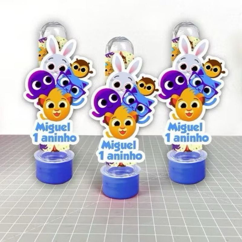 Bolofofo - 30 Apliques para Tubetes - Festa infantil - Lembrancinhas personalizadas
